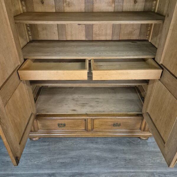 Wardrobe Gründerzeit 1880 Oak - Image 15