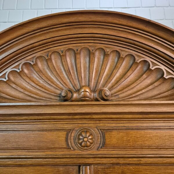 Wardrobe Gründerzeit 1880 Oak - Image 5