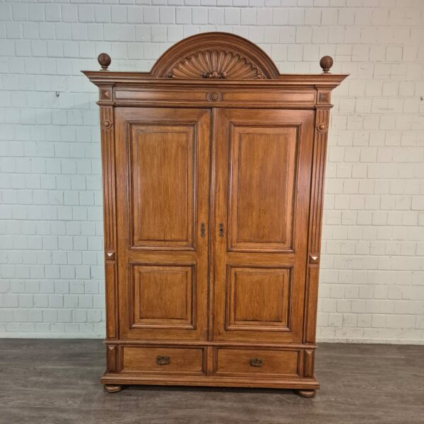 Wardrobe Gründerzeit 1880 Oak - Image 2