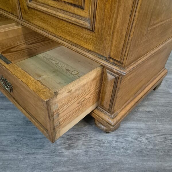 Wardrobe Gründerzeit 1880 Oak - Image 17