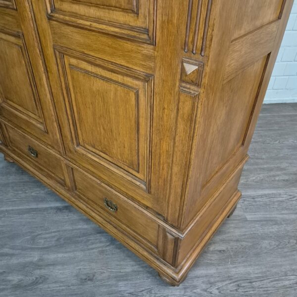 Wardrobe Gründerzeit 1880 Oak - Image 9