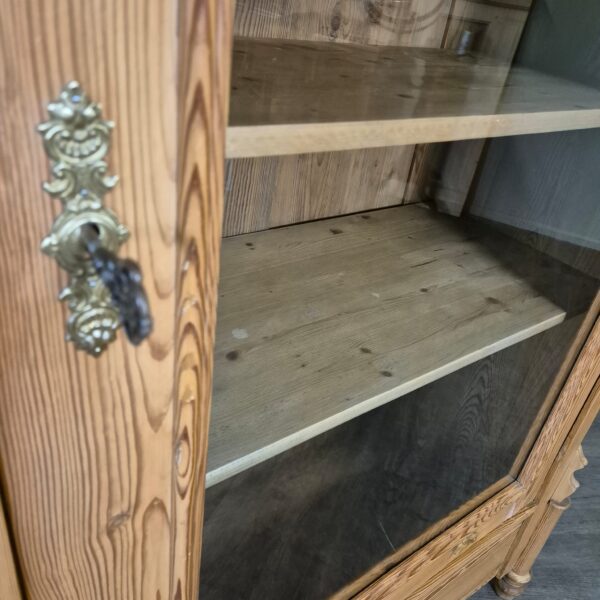 Tableware Cabinet Louis Philippe 1870 Pine - Image 5