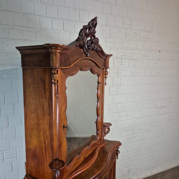 Bonheur Biedermeier 1850 Mahogany - Image 5
