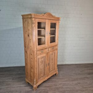 Tableware Cabinet Louis Philippe 1860 Pine
