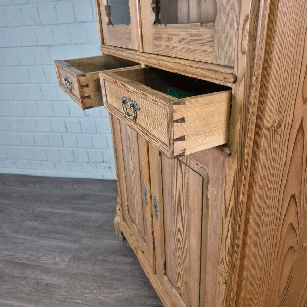 Tableware Cabinet Louis Philippe 1860 Pine - Image 16