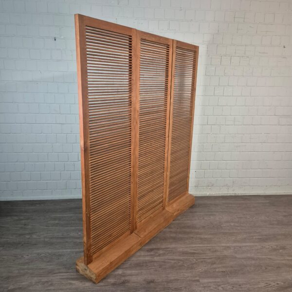 Room Divider Teak 3 x 0,60 m - Image 3