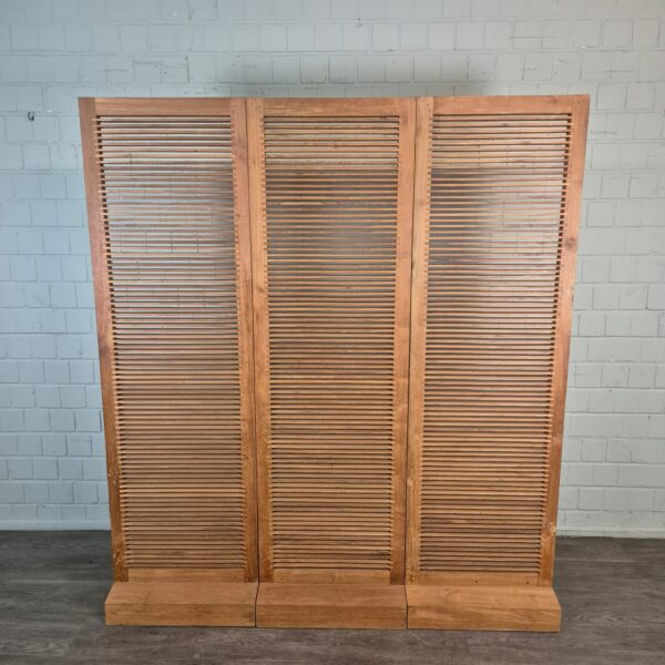 Room Divider Teak 3 x 0,60 m - Image 2