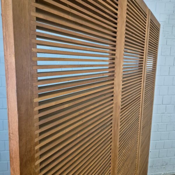 Room Divider Teak 3 x 0,60 m - Image 7