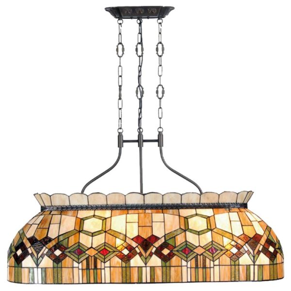 Tiffany Pool Table Lamp 1,15 m - Image 6