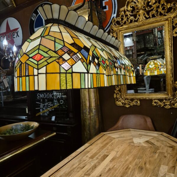 Tiffany Pool Table Lamp 1,15 m