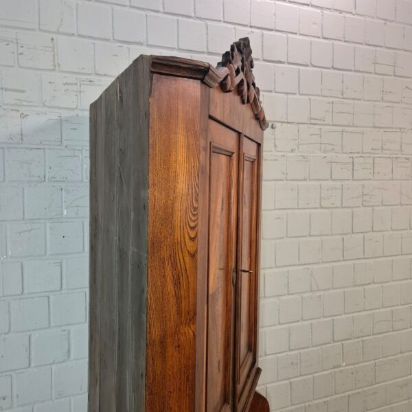 Corner Cabinet Louis Philippe 1860 Ash Wood - Image 12