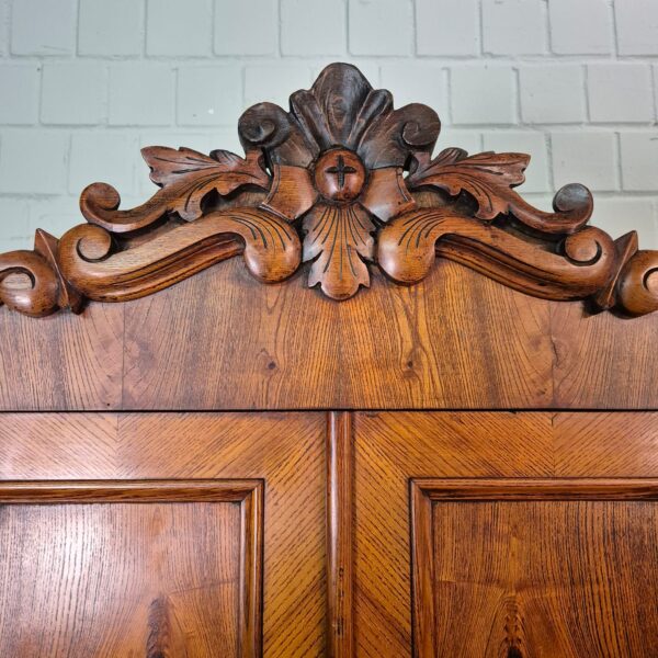 Corner Cabinet Louis Philippe 1860 Ash Wood - Image 6