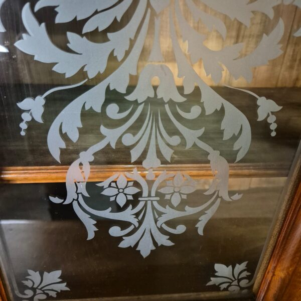 Bookcase Gründerzeit 1880 Walnut - Image 12