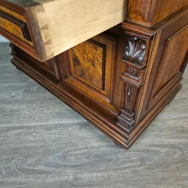 Bookcase Gründerzeit 1880 Walnut - Image 18