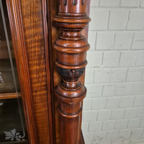 Bookcase Gründerzeit 1880 Walnut - Image 11