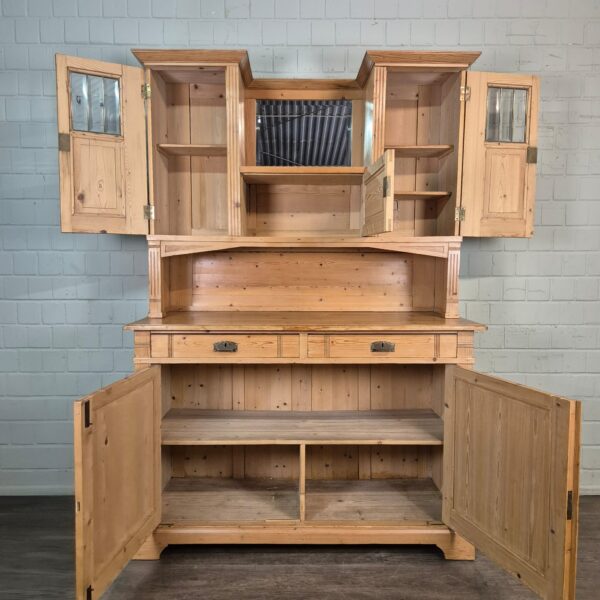 Kitchen Cabinet Jugendstil 1900 Pine - Image 13