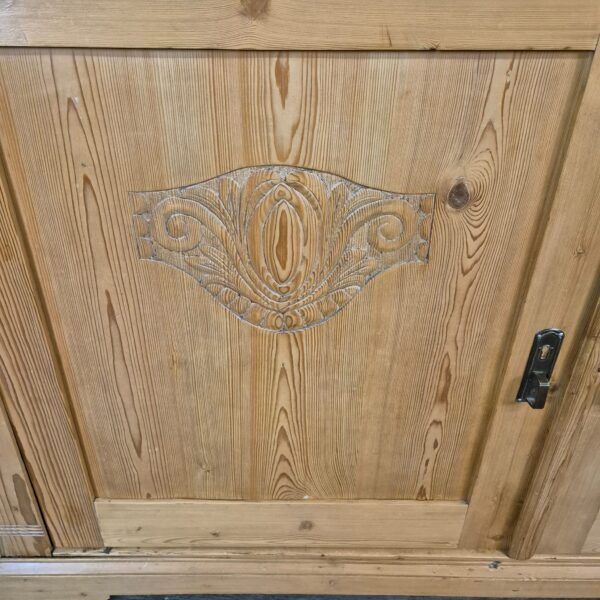 Kitchen Cabinet Jugendstil 1900 Pine - Image 6