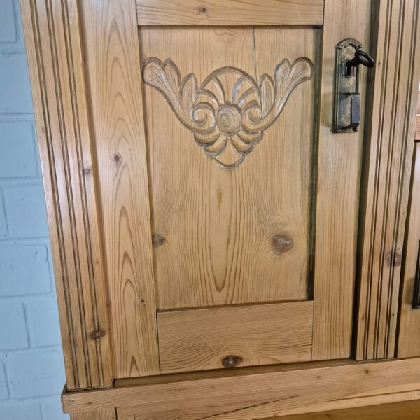 Kitchen Cabinet Jugendstil 1900 Pine - Image 8