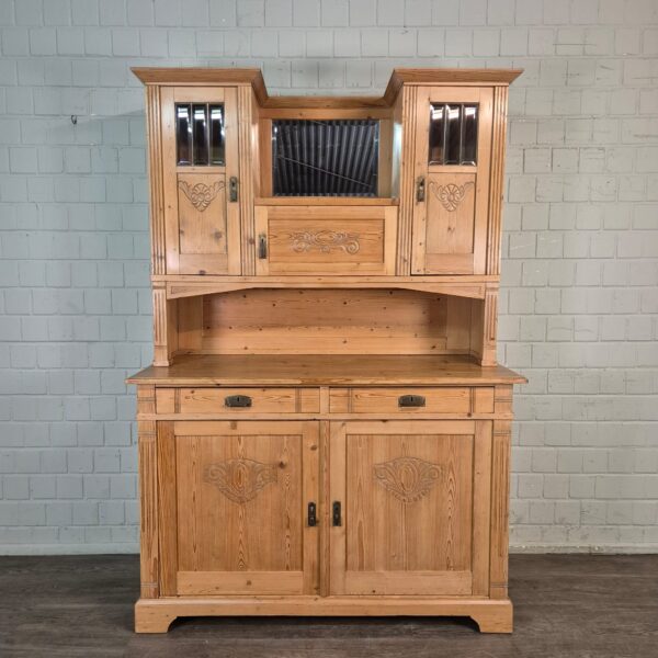 Kitchen Cabinet Jugendstil 1900 Pine - Image 2