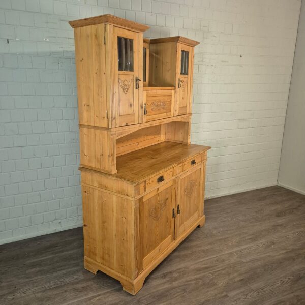 Kitchen Cabinet Jugendstil 1900 Pine