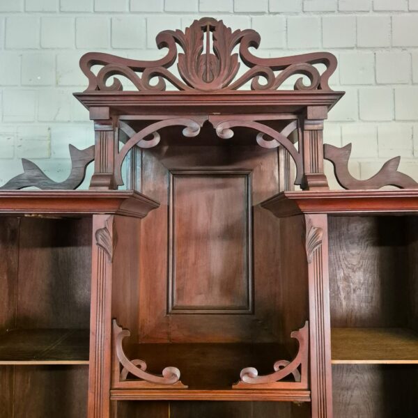 Cabinet Jugendstil 1910 Walnut - Image 19