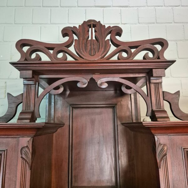 Cabinet Jugendstil 1910 Walnut - Image 20