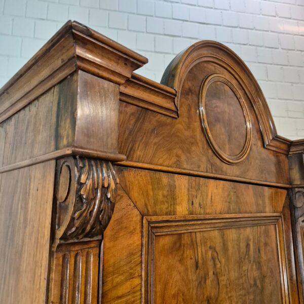 Wardrobe Gründerzeit 1880 Walnut - Image 7