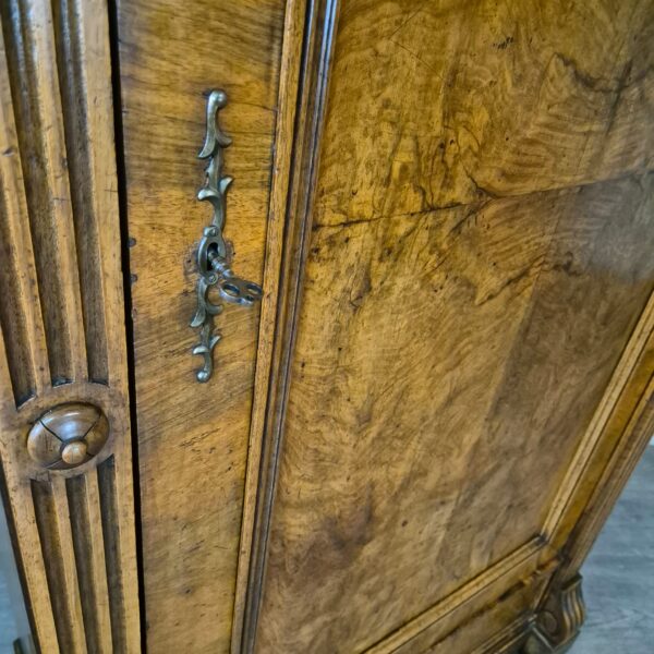 Wardrobe Gründerzeit 1880 Walnut - Image 8