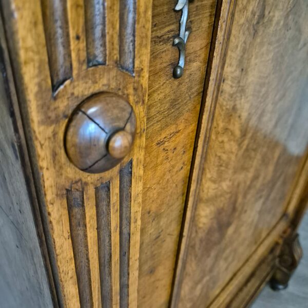 Wardrobe Gründerzeit 1880 Walnut - Image 9