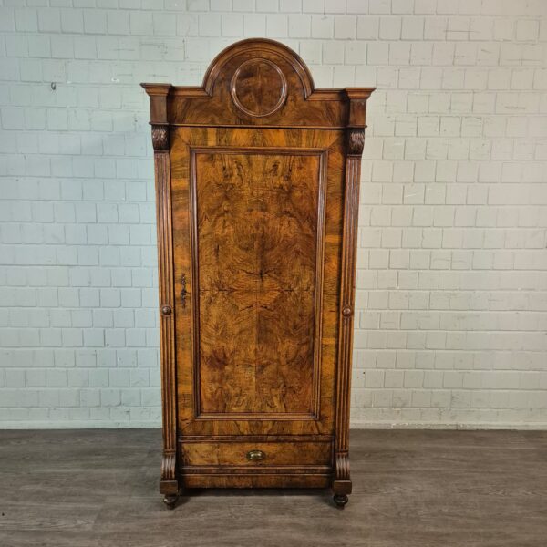 Wardrobe Gründerzeit 1880 Walnut - Image 2