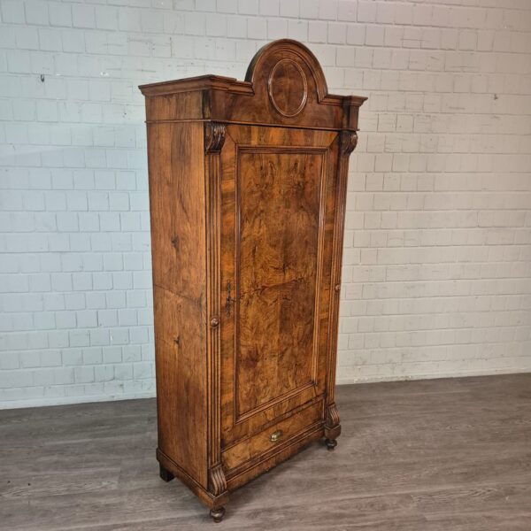 Wardrobe Gründerzeit 1880 Walnut
