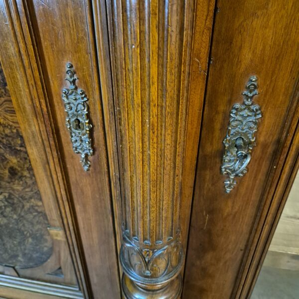 Bookcase Gründerzeit 1880 Walnut - Image 9