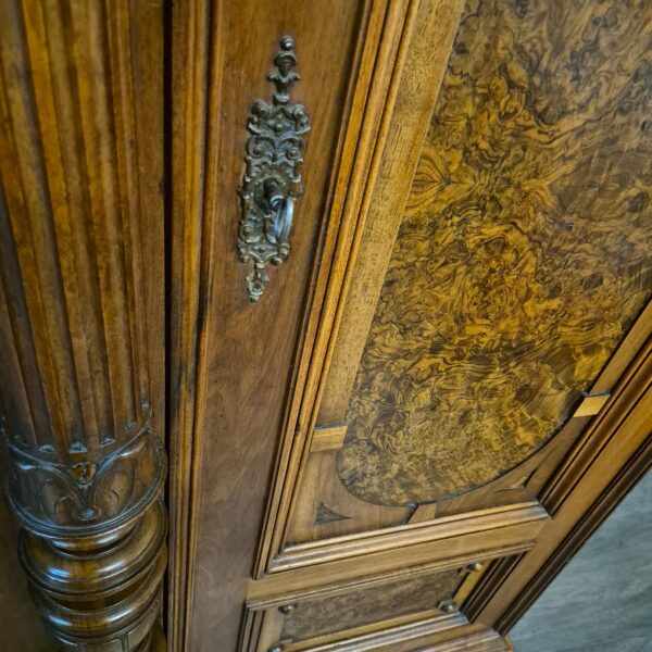 Bookcase Gründerzeit 1880 Walnut - Image 10