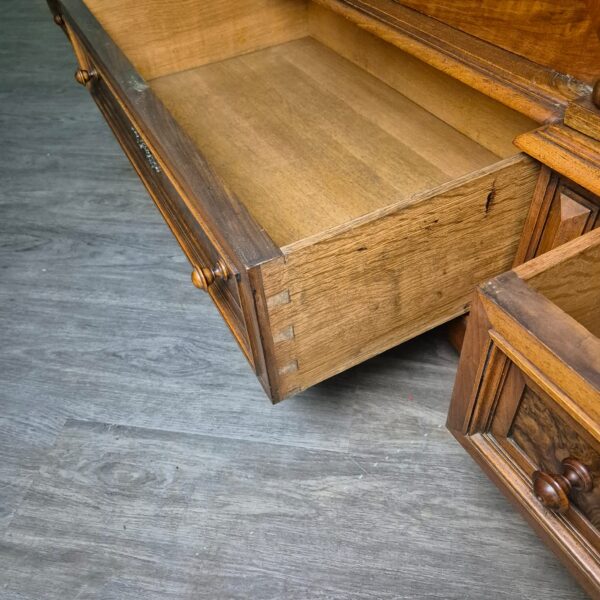 Bookcase Gründerzeit 1880 Walnut - Image 24