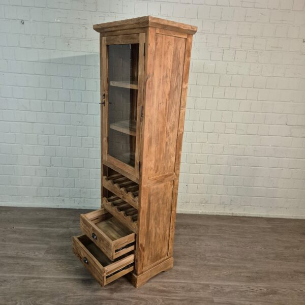 Wine Cabinet Teak 0,67 m - Image 8