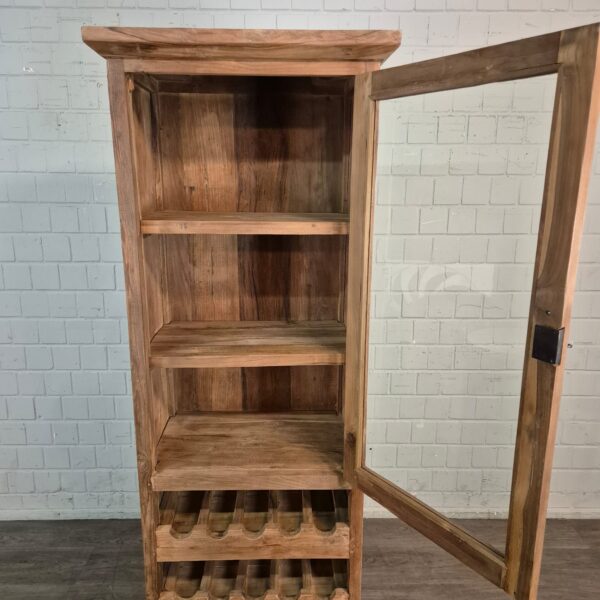 Wine Cabinet Teak 0,67 m - Image 7