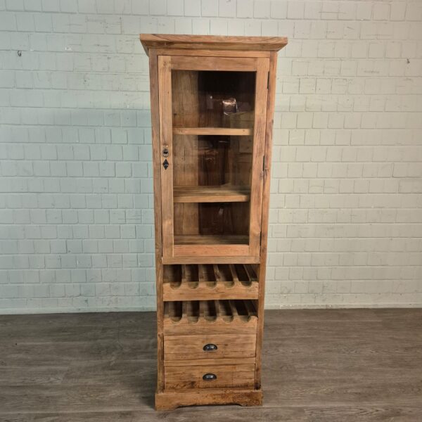 Wine Cabinet Teak 0,67 m - Image 3