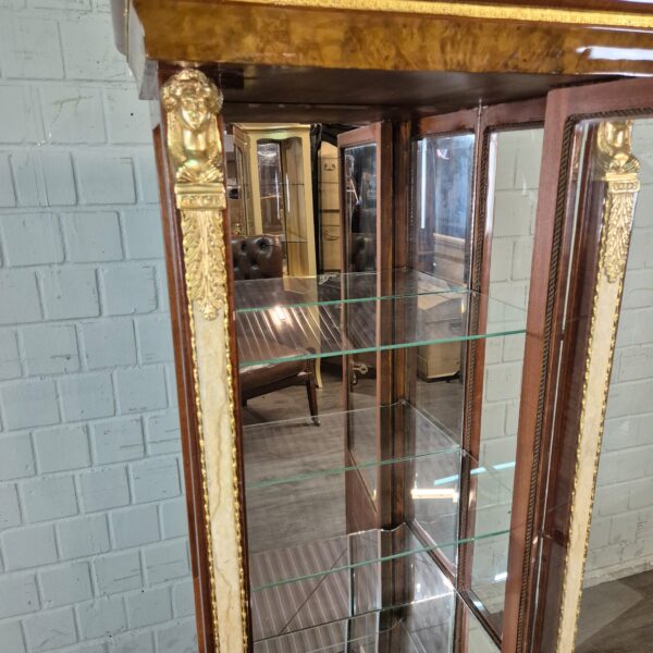Display Cabinet Walnut Empire Style 0,66 m - Image 16