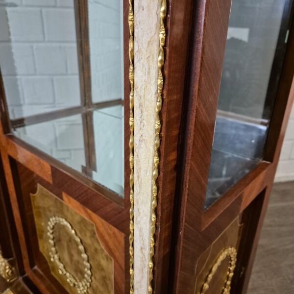 Display Cabinet Walnut Empire Style 0,66 m - Image 11
