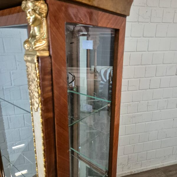 Display Cabinet Walnut Empire Style 0,66 m - Image 12