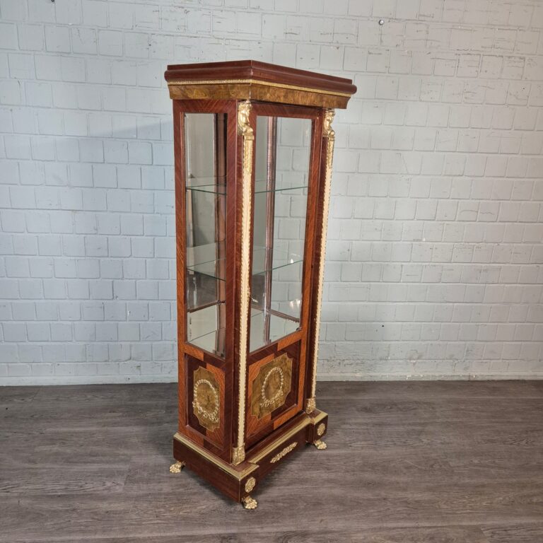 Display Cabinet Walnut Empire Style 0,66 m - Image 4