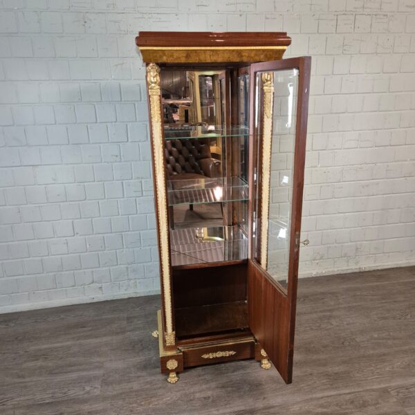 Display Cabinet Walnut Empire Style 0,66 m - Image 15