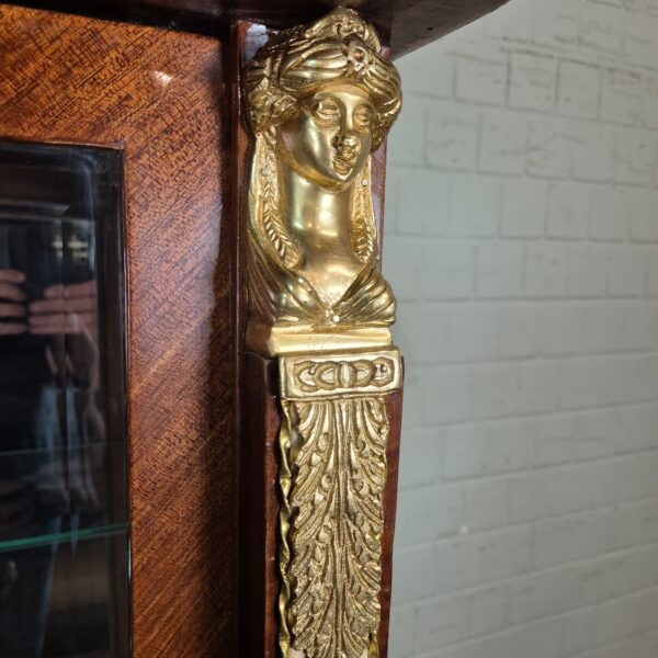Display Cabinet Walnut Empire Style 0,66 m - Image 13