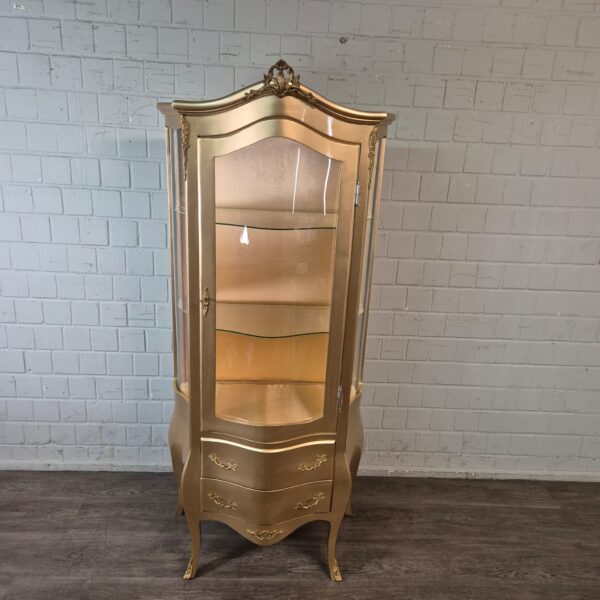 Display Cabinet Baroque Style Gold 0,84 m - Image 3