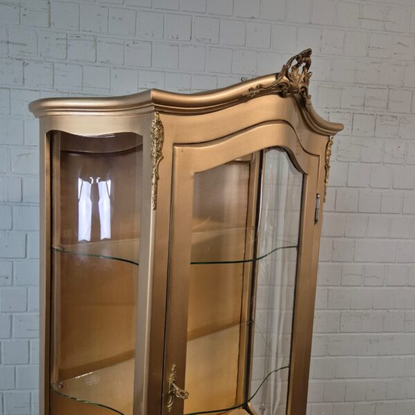 Display Cabinet Baroque Style Gold 0,84 m - Image 4