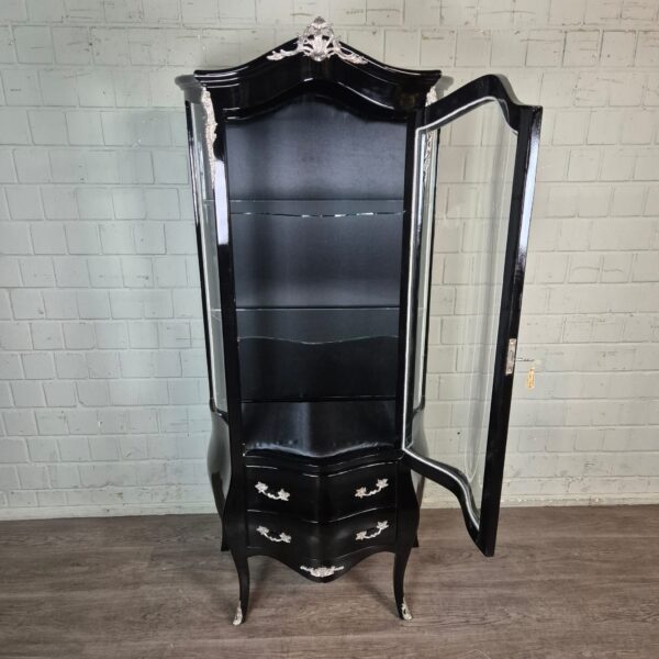 Display Cabinet Baroque Style Black 0,84 m - Image 13