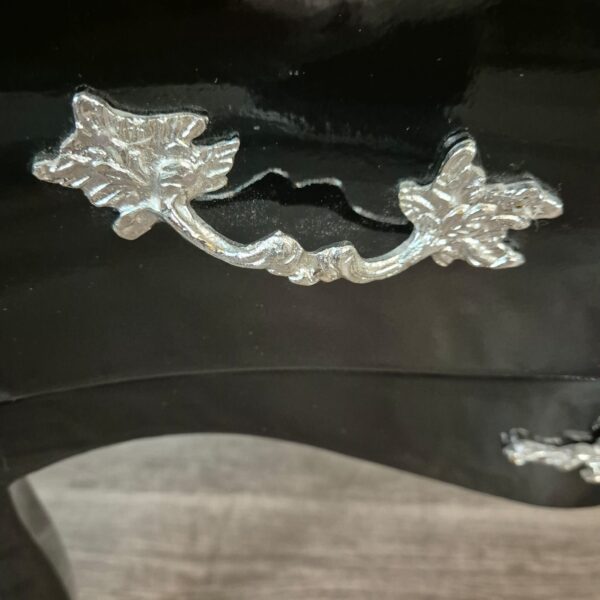 Display Cabinet Baroque Style Black 0,84 m - Image 7