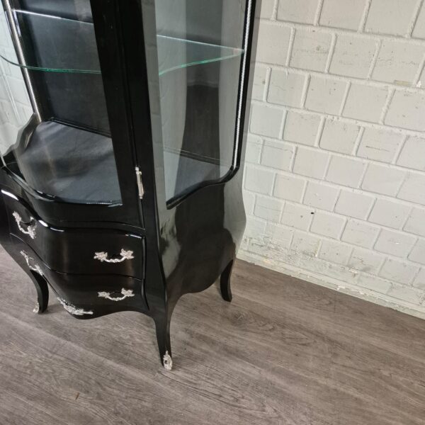 Display Cabinet Baroque Style Black 0,84 m - Image 9