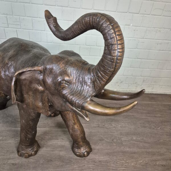 Statue Elephant Bronze 1,25 m - Image 4