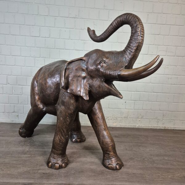 Statue Elephant Bronze 1,25 m - Image 3